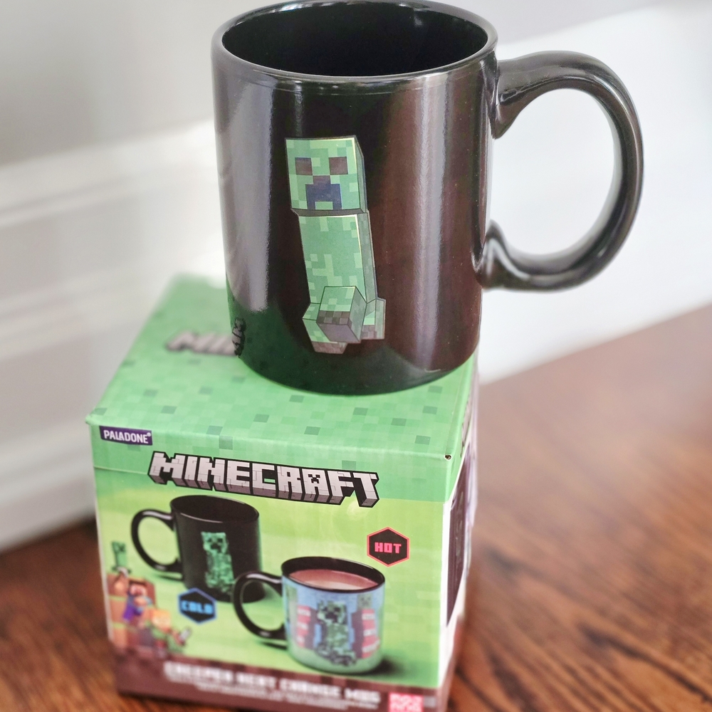 NEW! Paladone Minecraft Creeper Heat Change Mug 295 ml